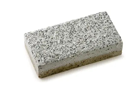 Adoquín granítico gris de 24 x 12 x 6 cm para cenefas y zonas de paso - Vetonek