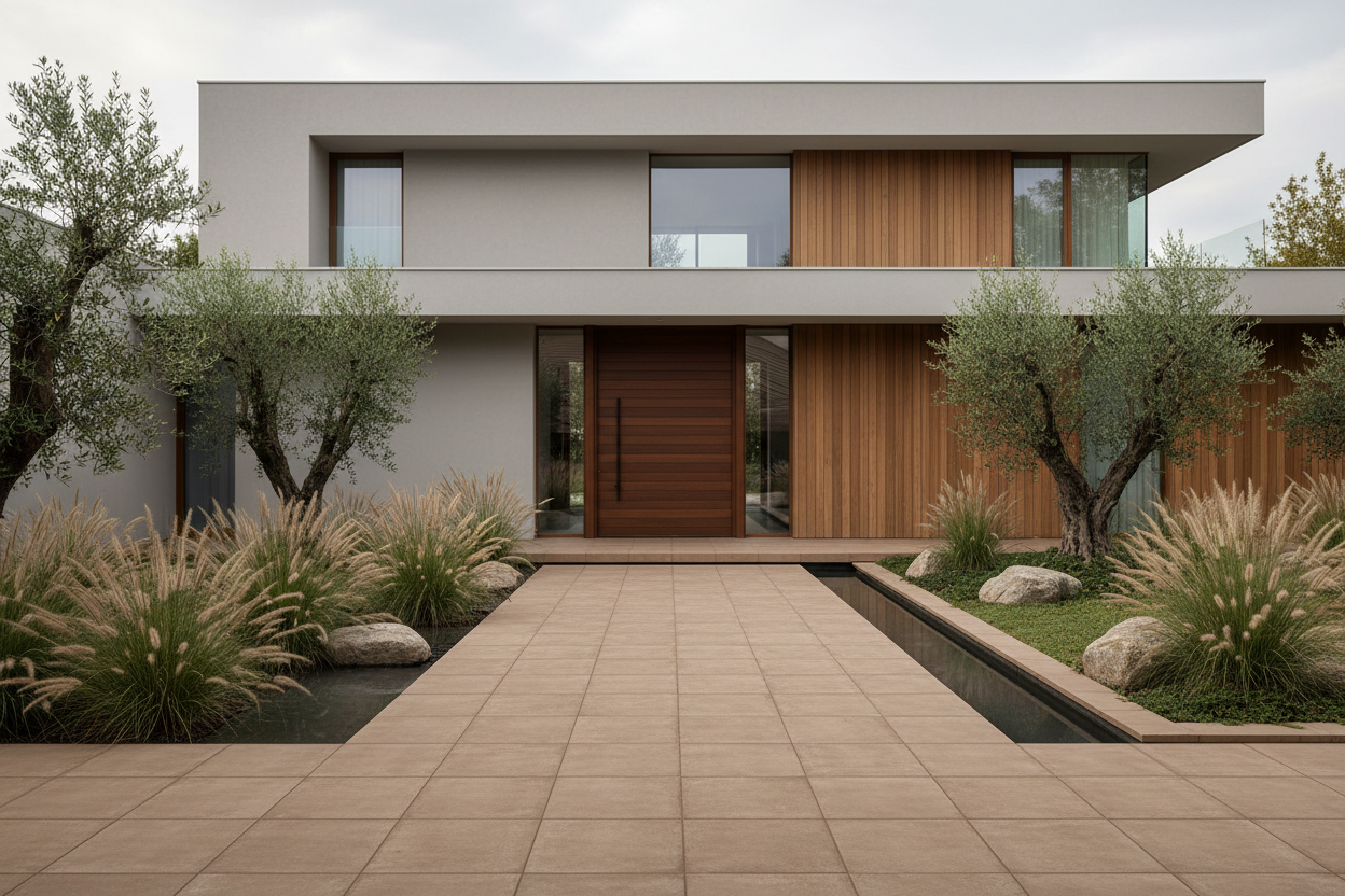 Losa porcelanica efecto terracota - Vetonek