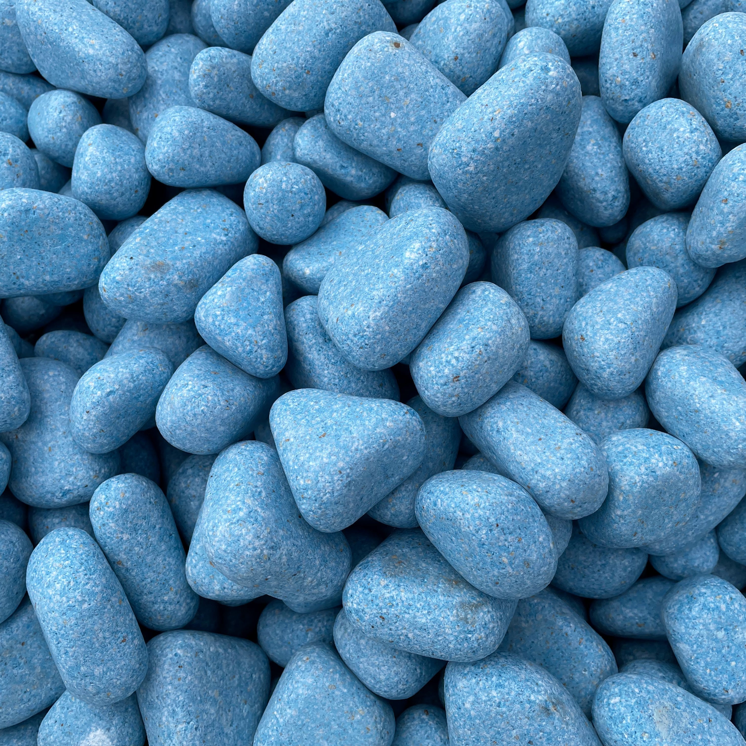 Canto rodado Azul Cielo Recycla - Velestone