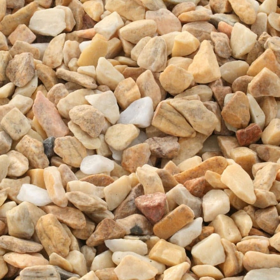 Grava Amarilla Limón Acabado Natural, Caminos, Color Claro, Colores Claros, Gravas, Gravas jardín, Marmolina, Monocolor, Piedra, Piedra jardin, Piedra para estabilizador de gravas, Piedras Claras, Piedras Monocolor