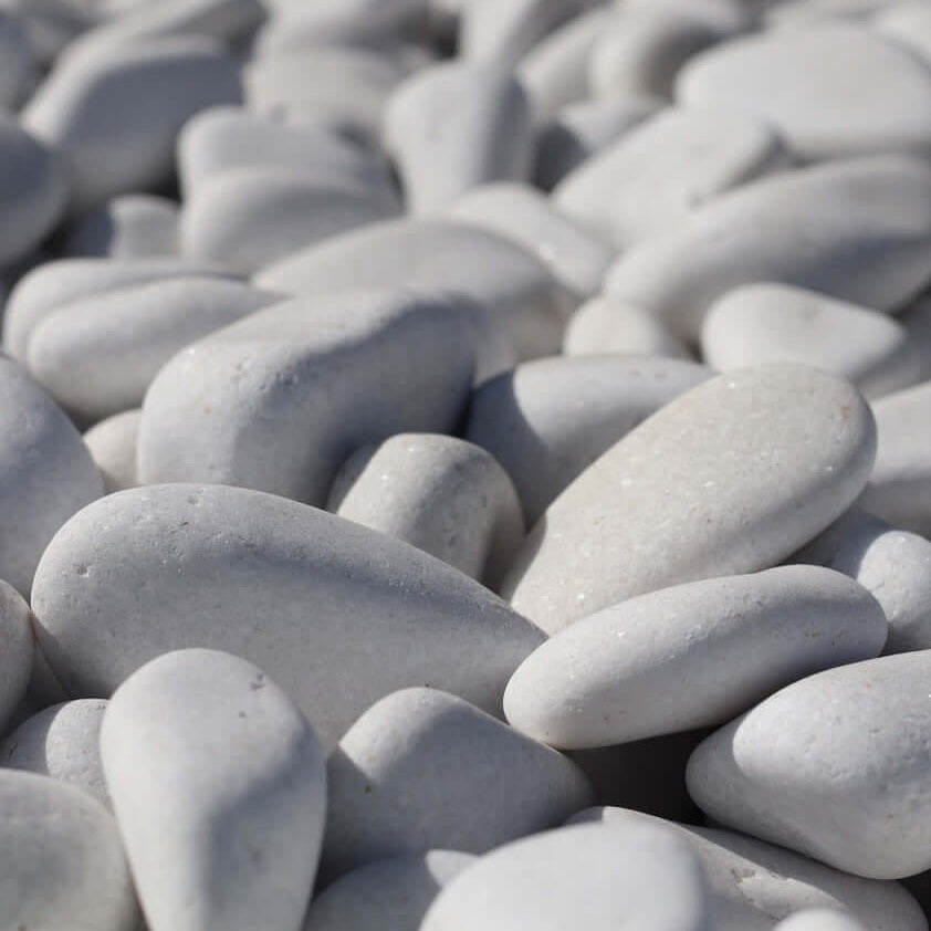 Canto rodado Blanco Premium - Velestone