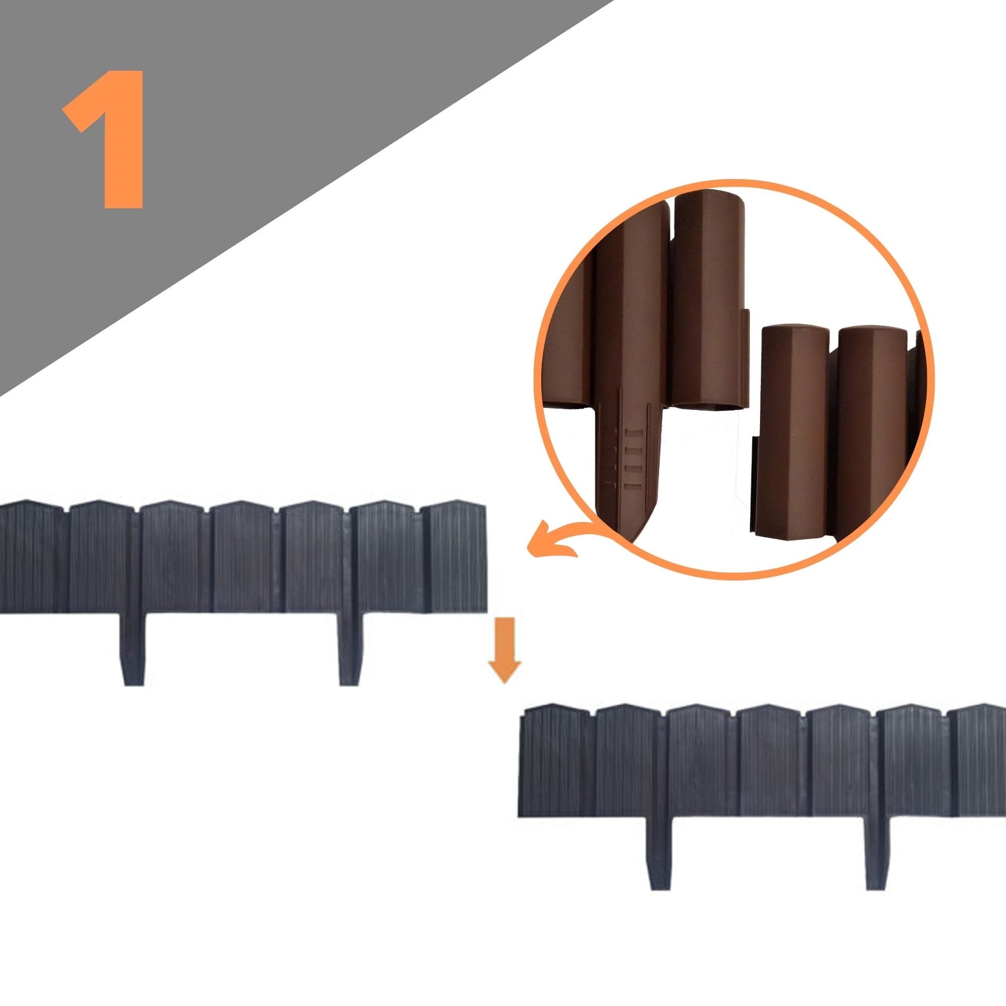 Bordura flexible PALISADE - Velestone