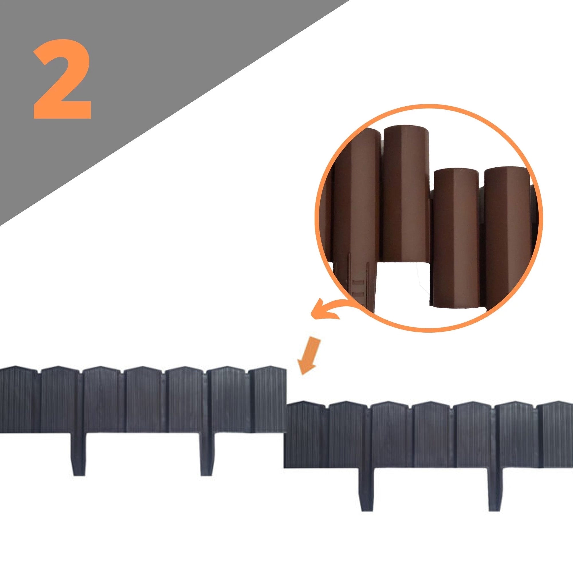 Bordura flexible PALISADE - Velestone