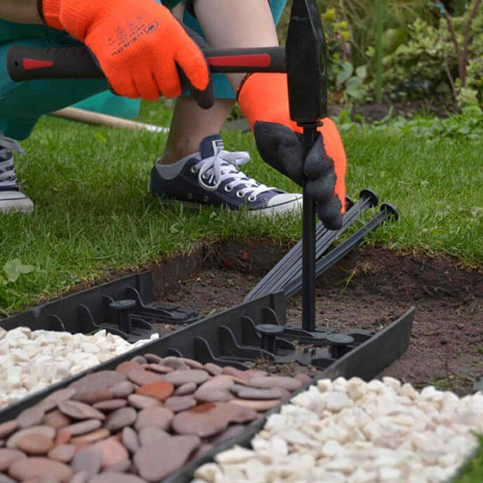 Bordura flexible GREEN Barato, Exteriores, Jardin, Material reciclado, Plástico reciclado, Senderos