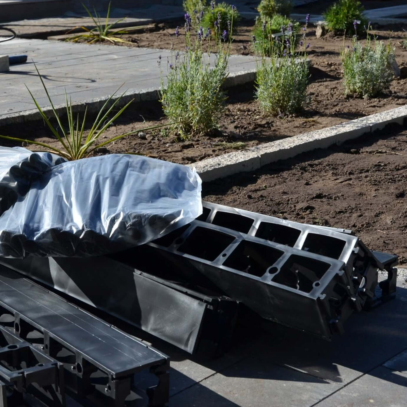 Bordura flexible GREEN Barato, Exteriores, Jardin, Material reciclado, Plástico reciclado, Senderos