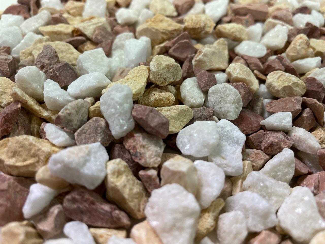 Grava Mixcolor Tudela Vetonek piedra jardin