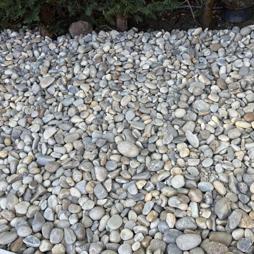 Canto rodado Sagres Acabado Natural, Cantos rodados, Colores Claros, De Río, Espacio exterior, Exclusivo, Exteriores, Jardin, Suelo