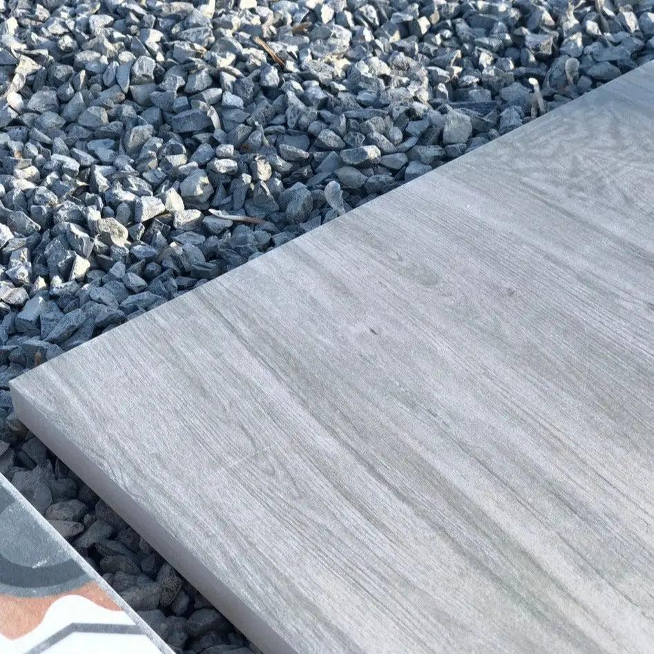 Losa jardín madera blanca - Vetonek