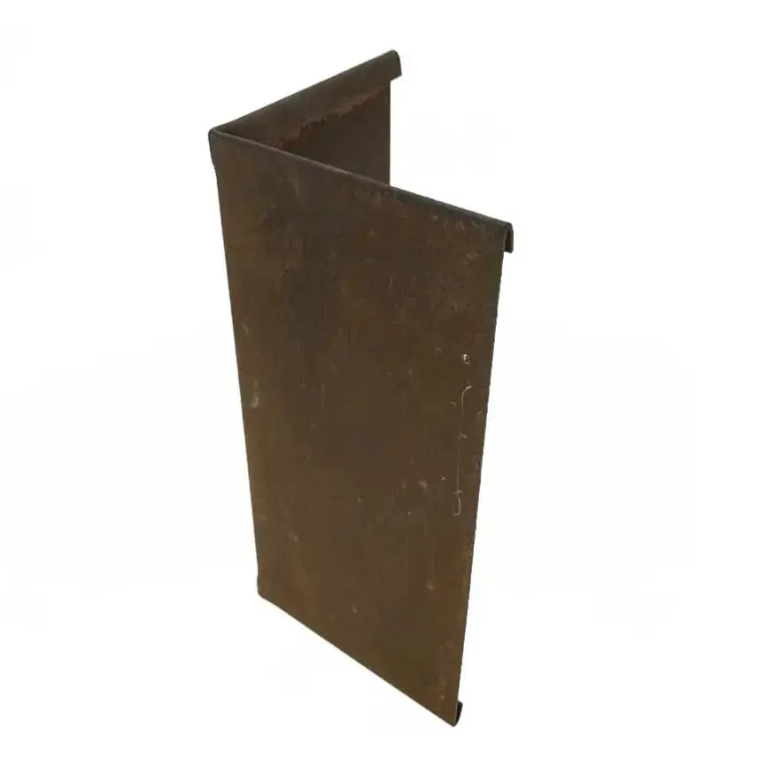 Unión 90º borduras de Acero Corten Vetonek
