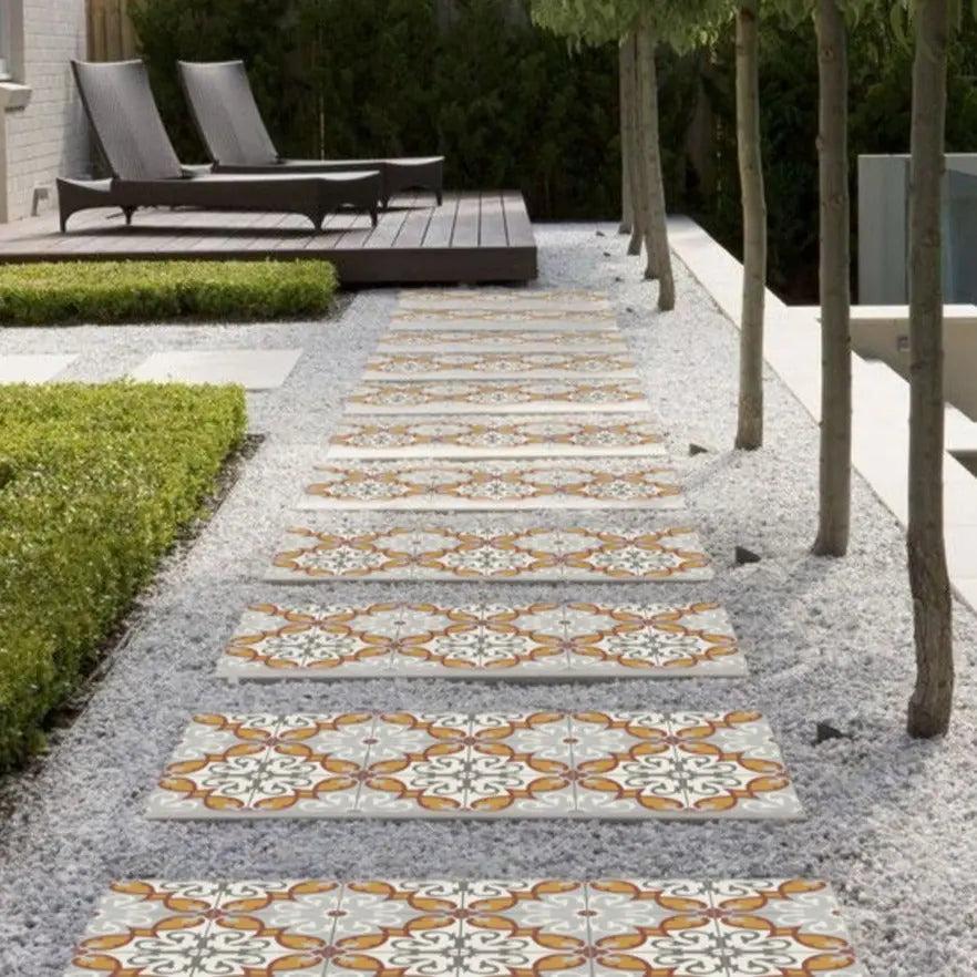 Losa jardín mosaico Andaluz