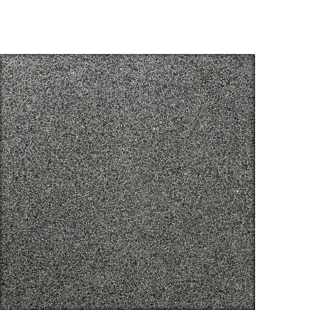 Losa granítica negra de 40 x 40 cm de canto lavado para exterior - Vetonek