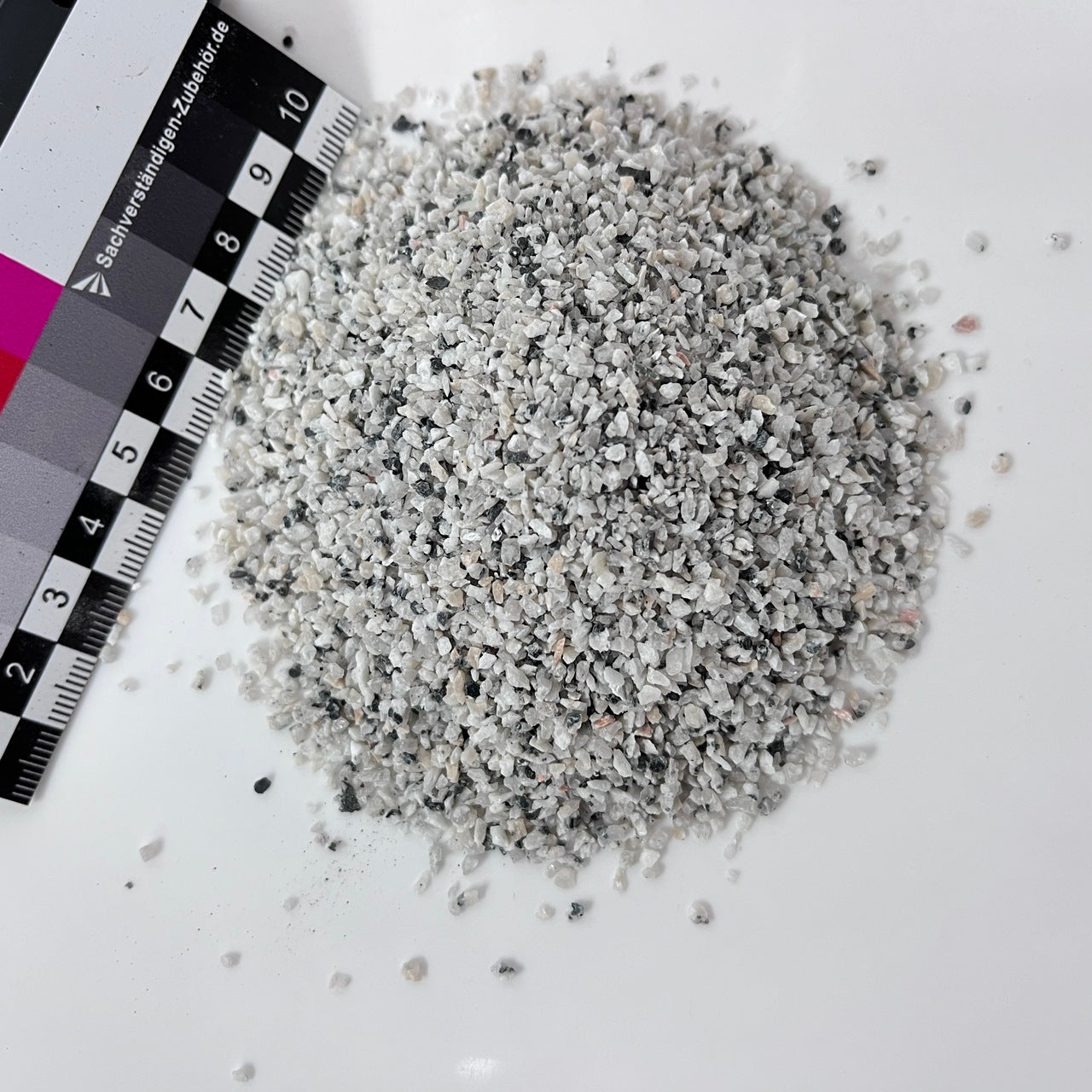 white granite micro gravel